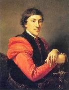 Johann-Baptist Lampi the Elder Portrait of Pawel Grabowski. oil